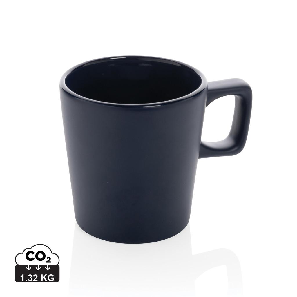 Cană de cafea modernă din ceramică 300ml navy