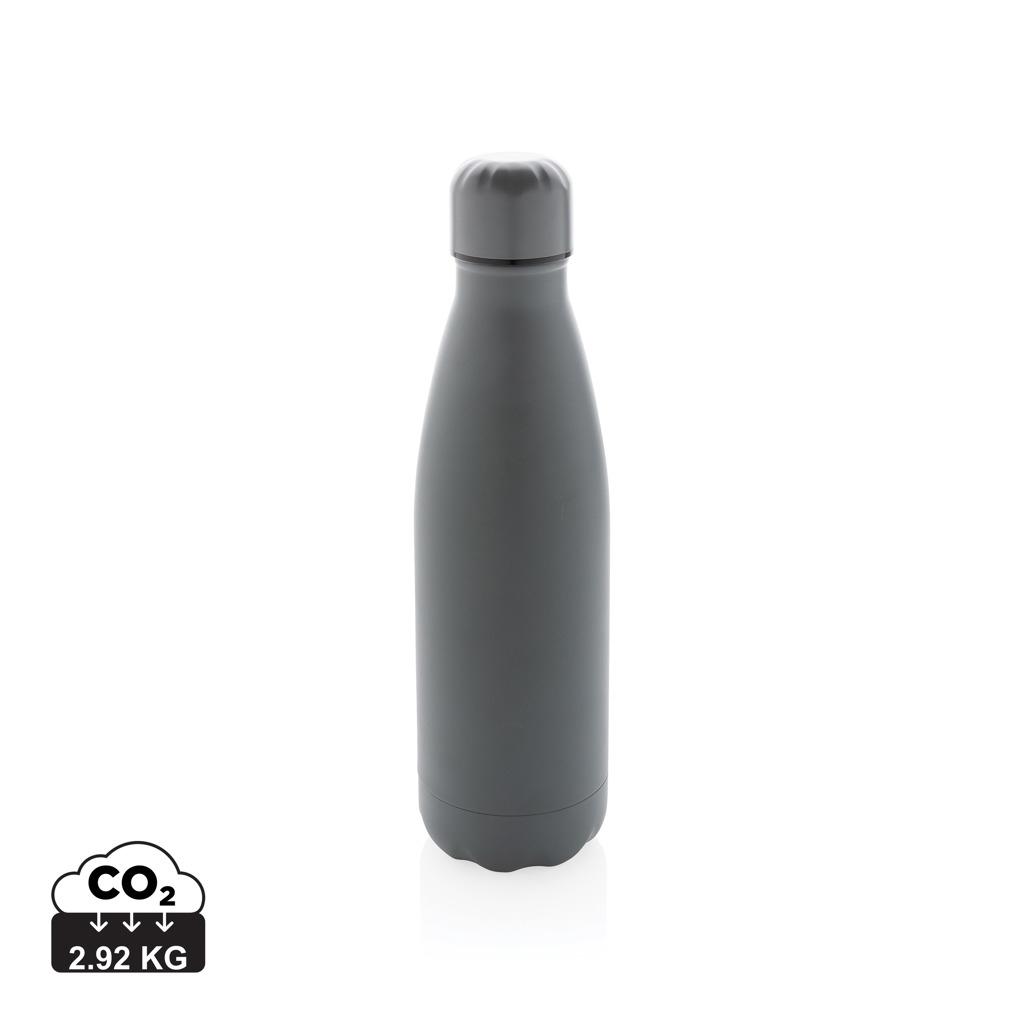 Sticlă termoizolantă din oțel inoxidabil, culoare solidă, 500 ml grey