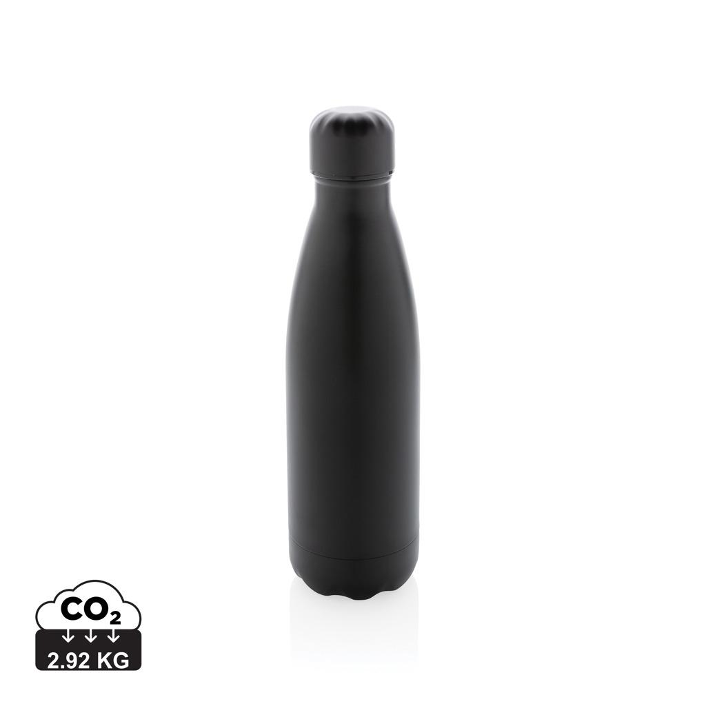 Sticlă termoizolantă din oțel inoxidabil, culoare solidă, 500 ml black