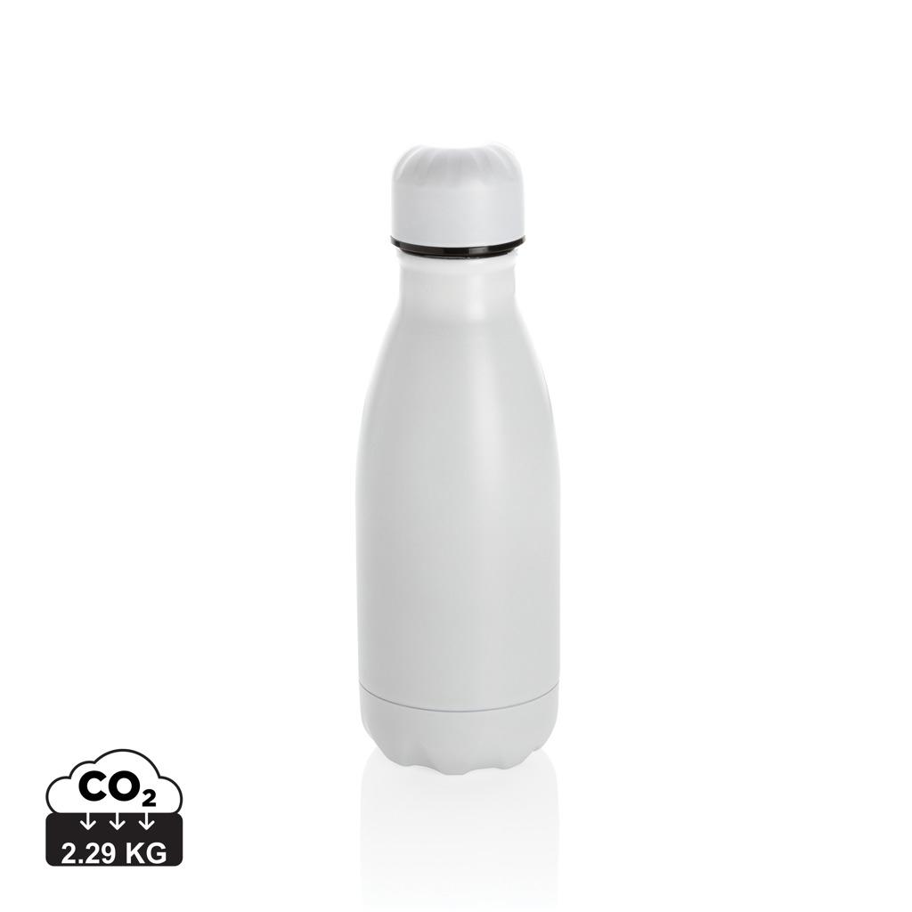 Sticlă termoizolantă din oțel inoxidabil, culoare solidă, 260ml transparent