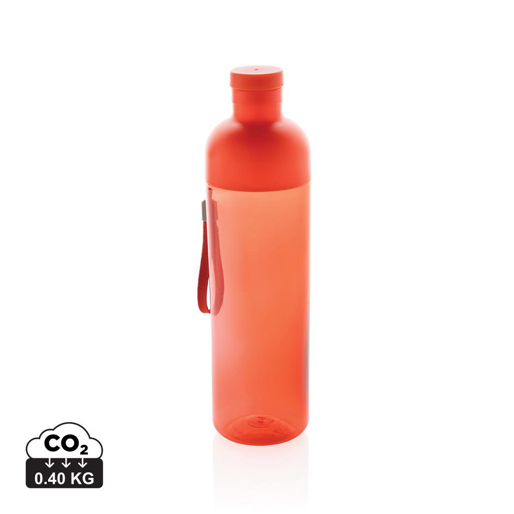 Sticlă de apă etanșă Impact RCS din PET reciclat, 600ml red