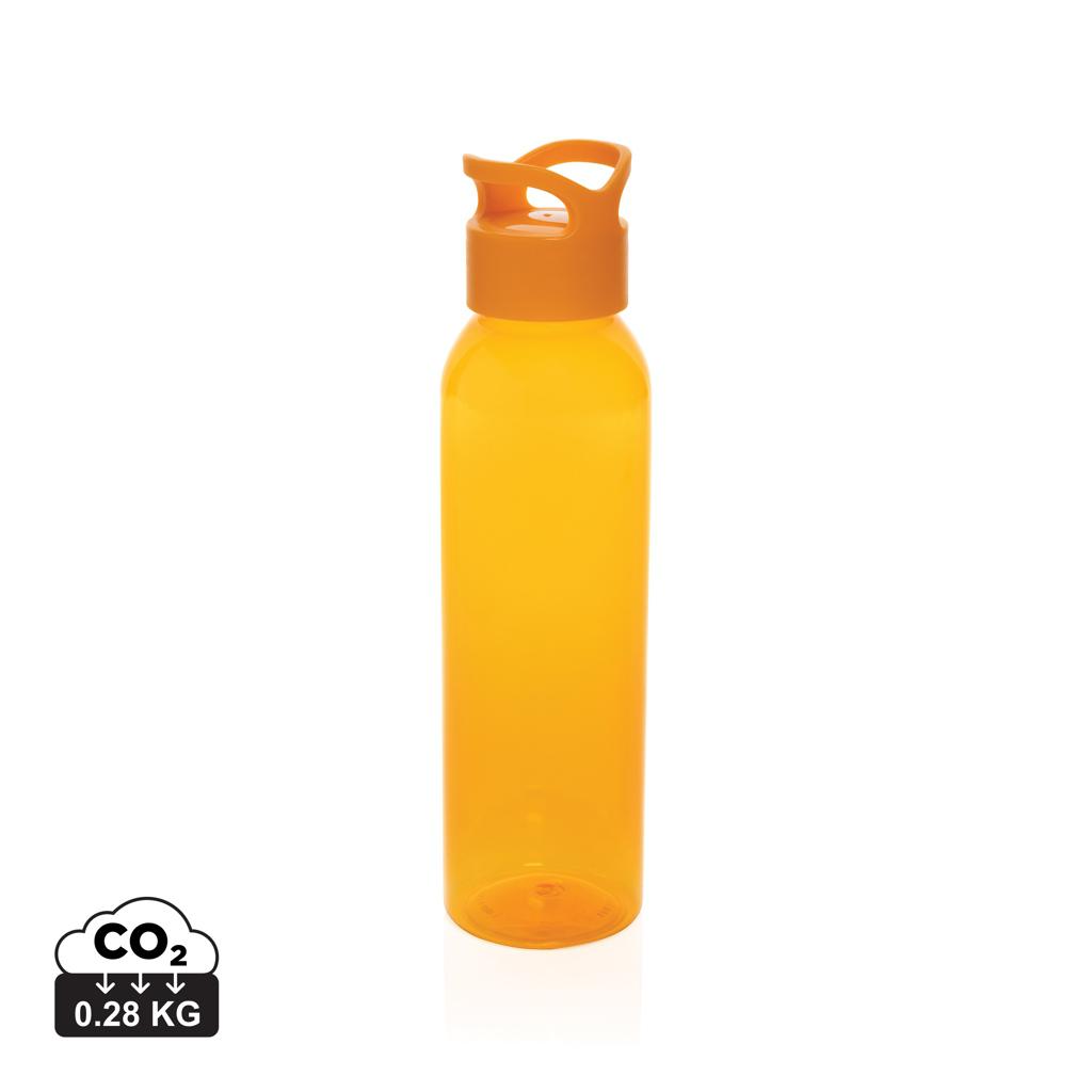 Sticlă de apă din PET reciclat RCS, 650ml Oasis  orange