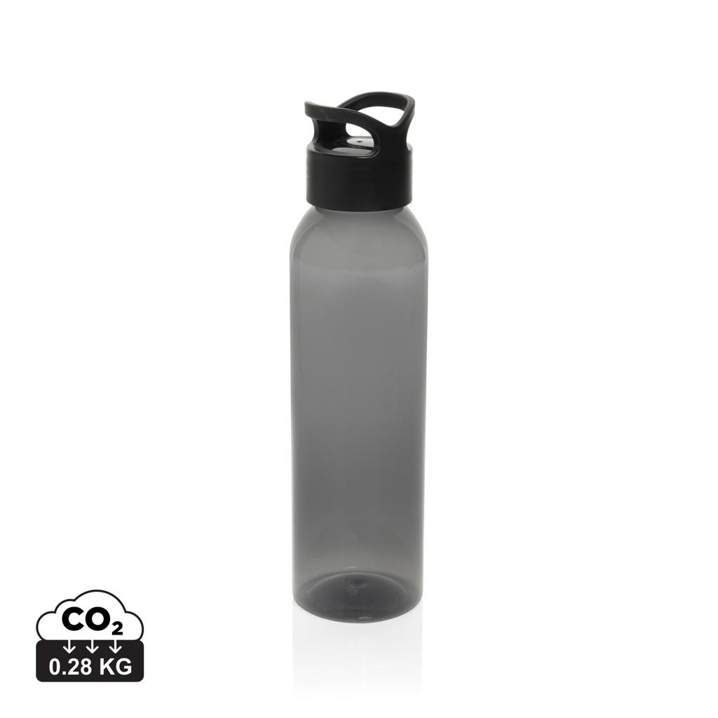 Sticlă de apă din PET reciclat RCS, 650ml Oasis  black