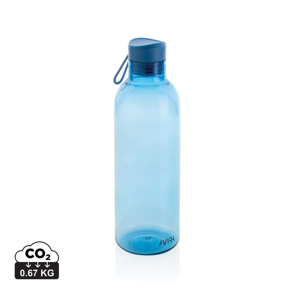 Sticlă din PET reciclat RCS, 1L  Avira Atik blue