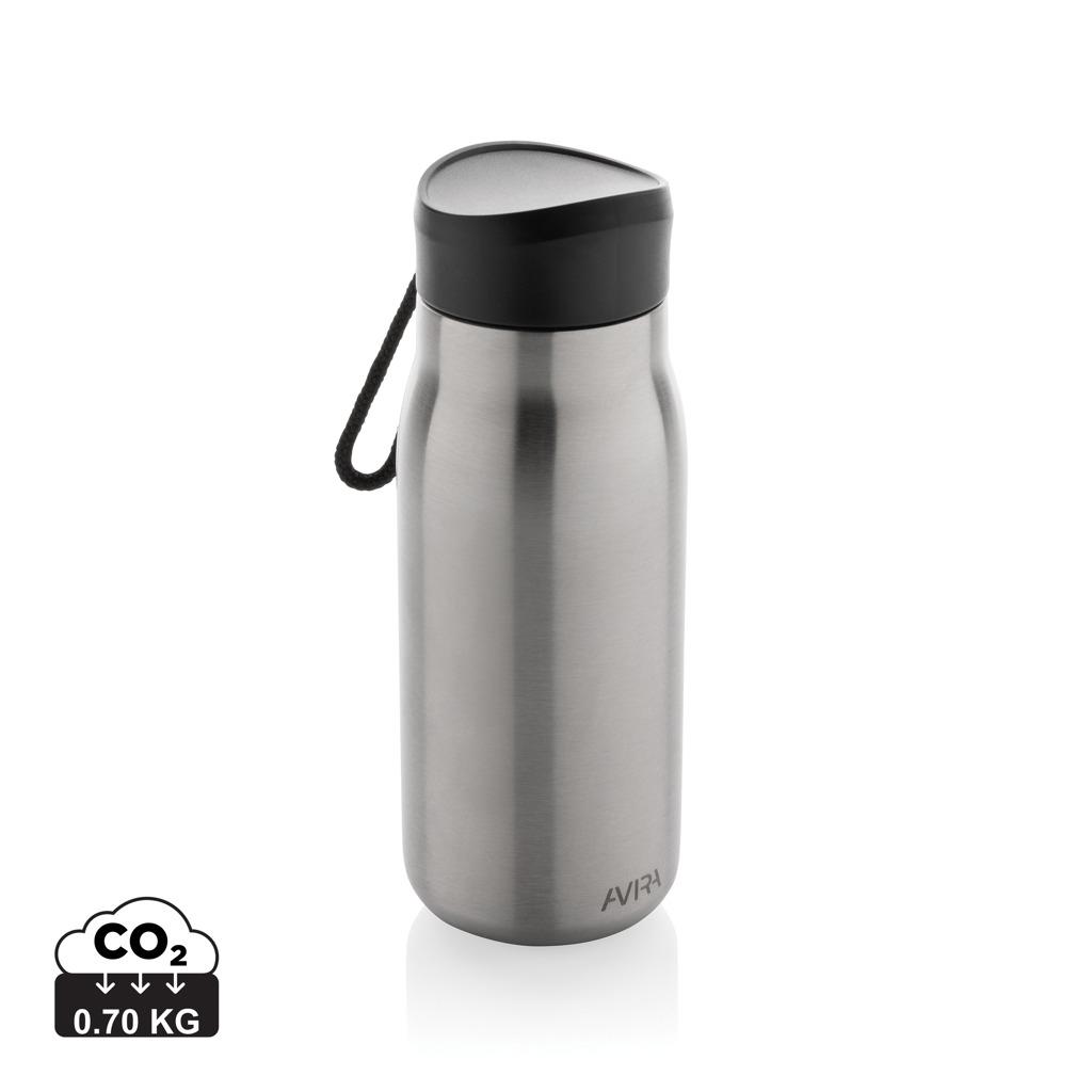 Sticlă mini de călătorie Re-steel RCS, 150ml Avira Ain silver