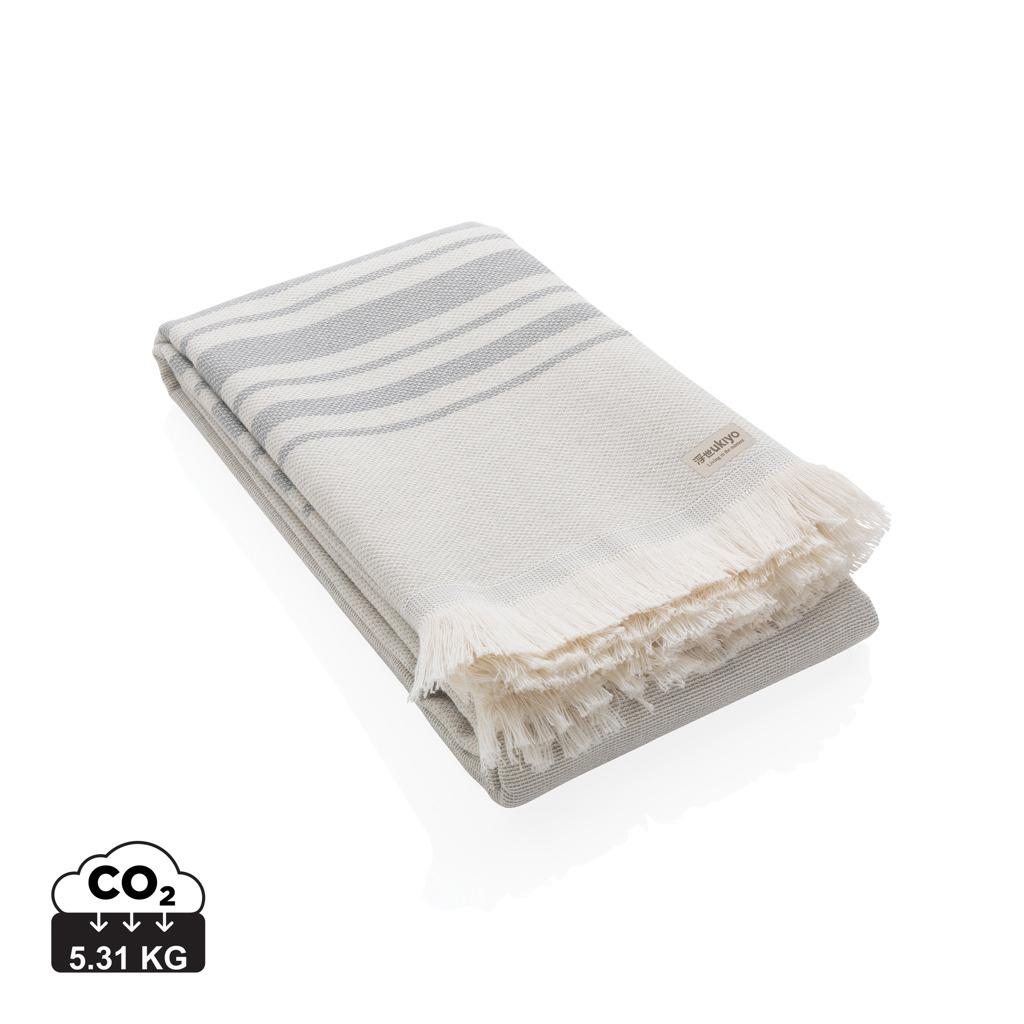 Prosop hammam 100 x 180 cm Ukiyo Yumiko AWARE™ grey