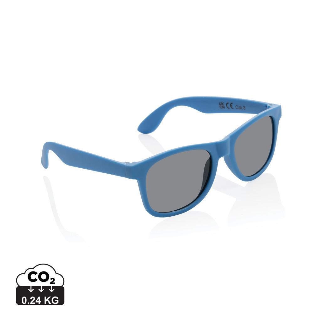 Ochelari de soare din plastic reciclat RCS blue