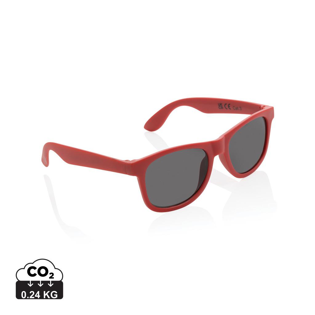 Ochelari de soare din plastic reciclat RCS red