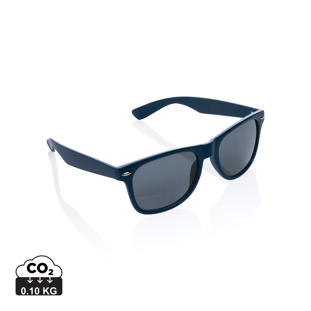 Ochelari de soare din plastic reciclat GRS navy