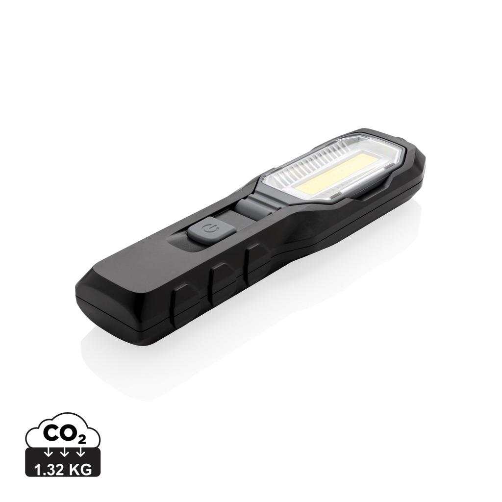 Lumină de lucru pentru utilizare intensă cu COB black