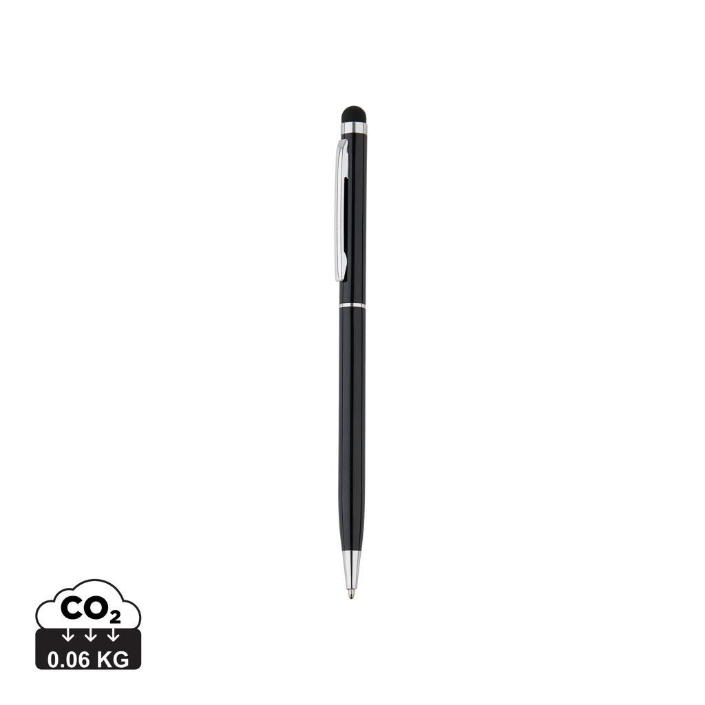 Pix subțire din metal cu stylus black