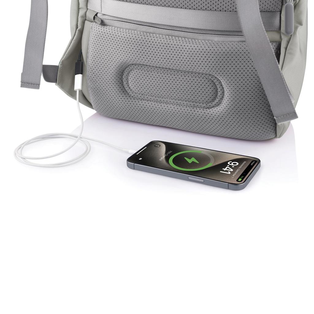 Rucsac anti-furt Bobby Soft grey