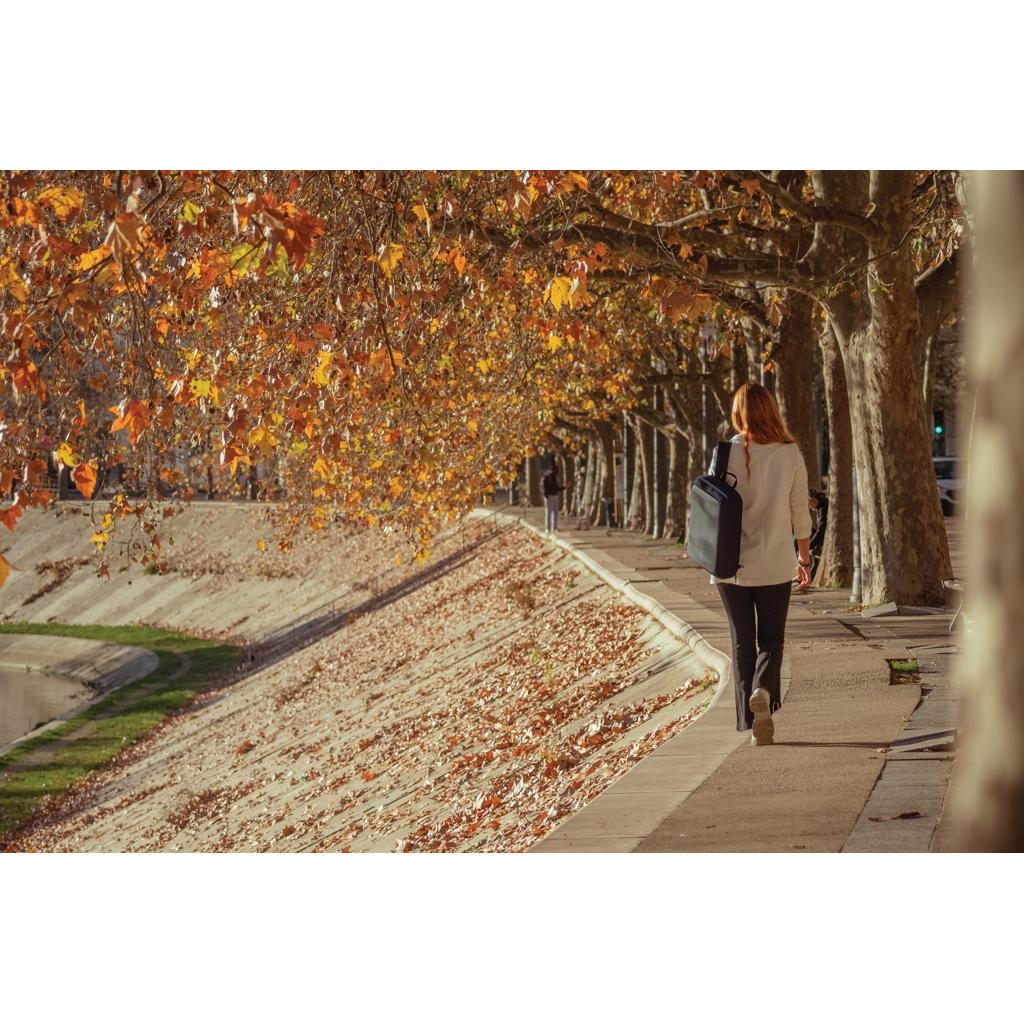 Rucsac și servietă anti-furt Bobby Bizz 2.0 navy