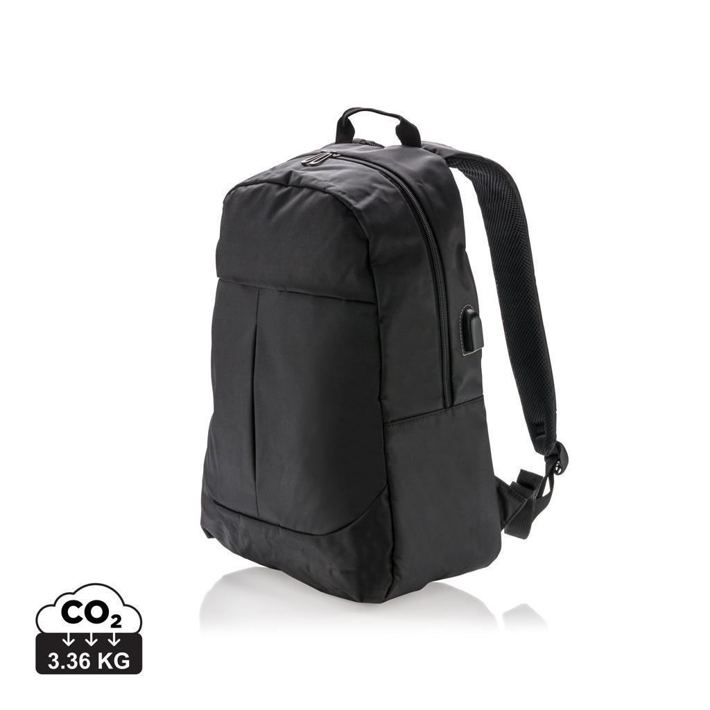 Rucsac de laptop Power USB black