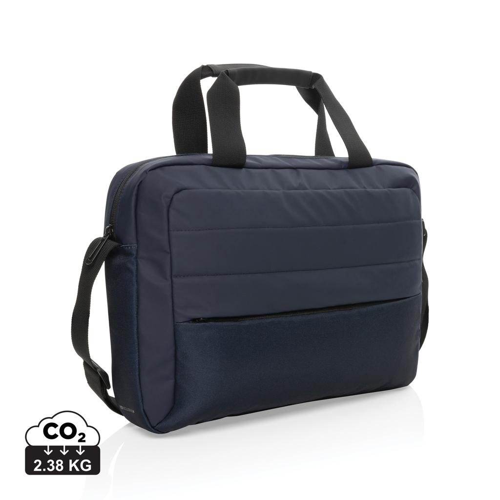 Geantă de laptop Armond AWARE™ RPET de 15,6 inch navy