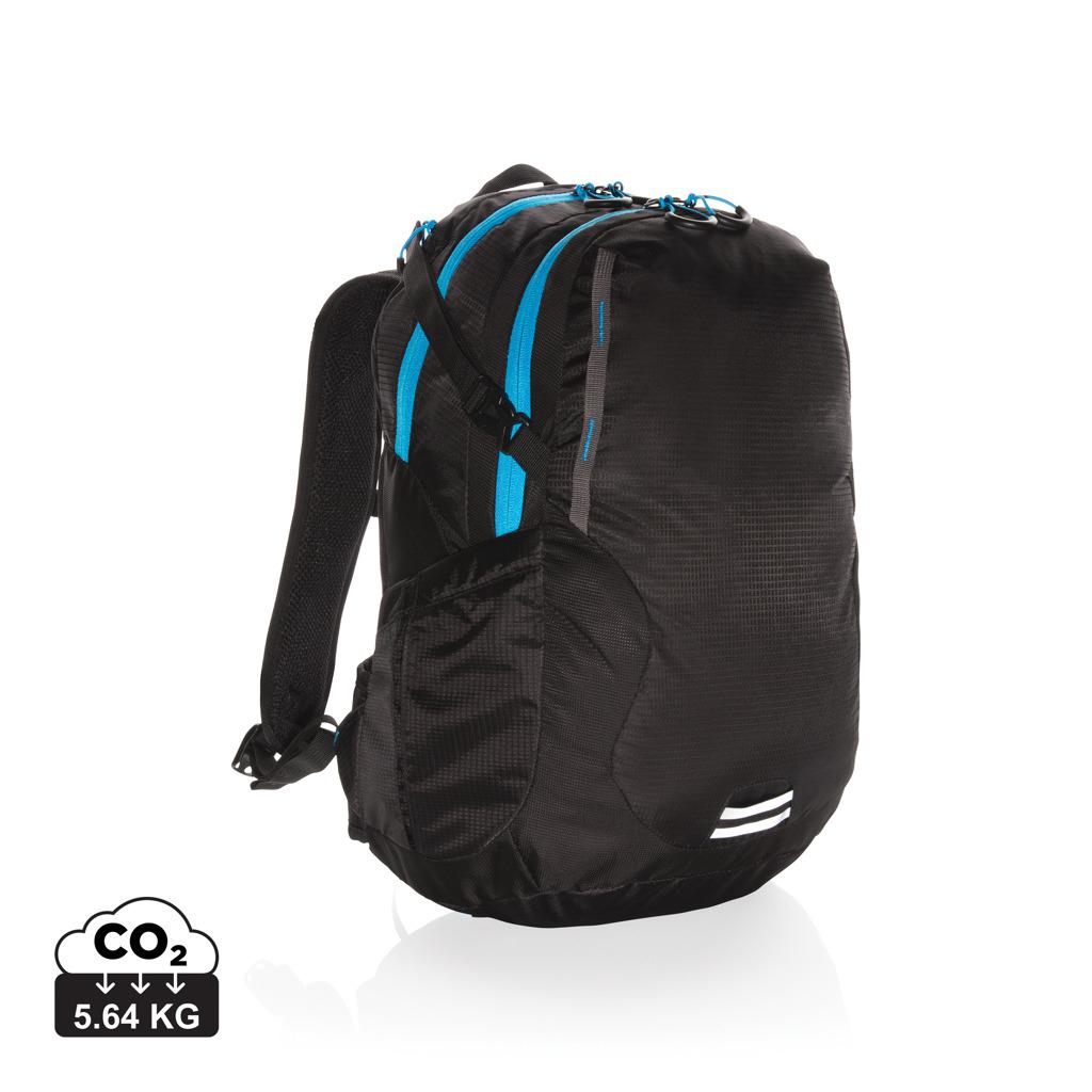 Rucsac mediu pentru drumeții ripstop de 26L, fără PVC Explorer black