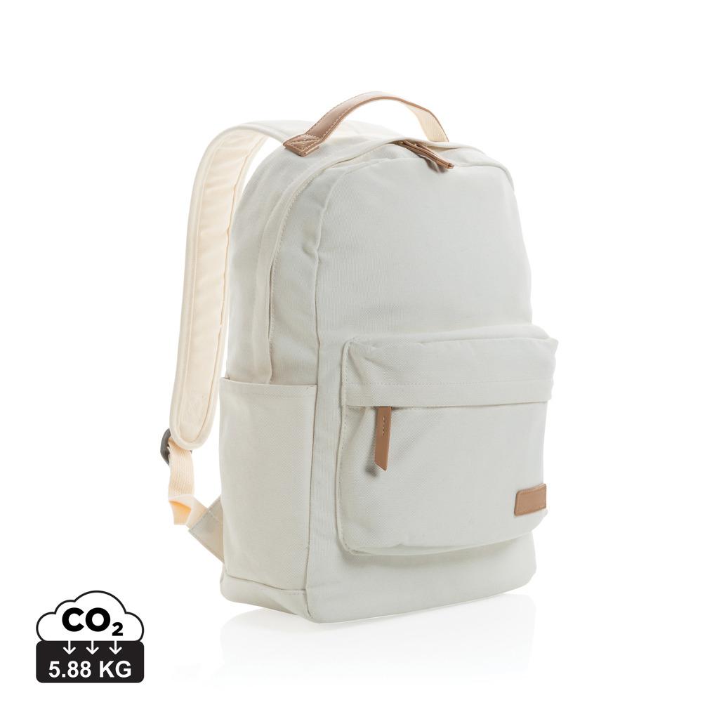 Rucsac din pânză reciclată de 16 oz. Impact AWARE™  off white