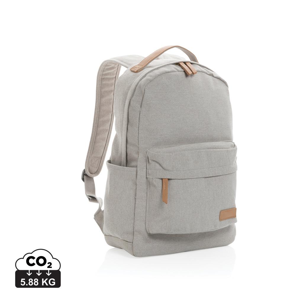 Rucsac din pânză reciclată de 16 oz. Impact AWARE™  grey