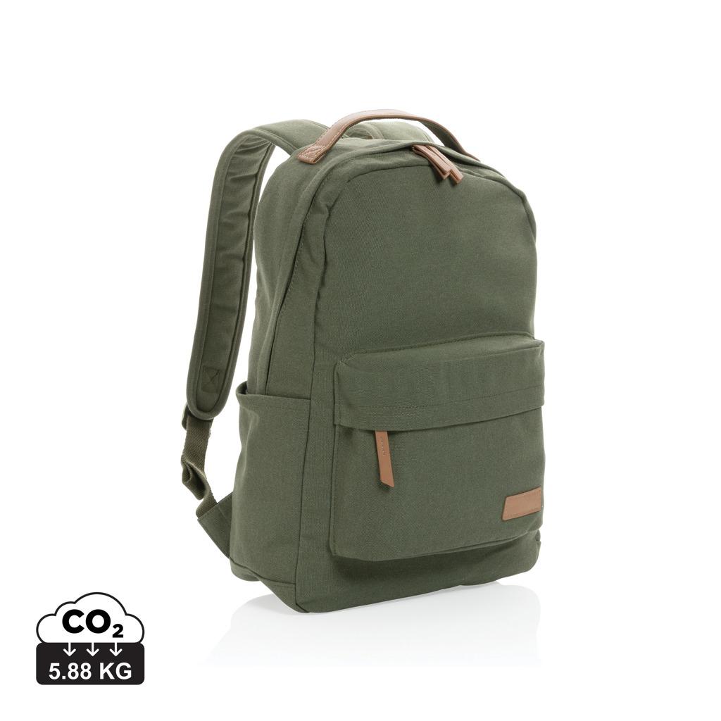 Rucsac din pânză reciclată de 16 oz. Impact AWARE™  green