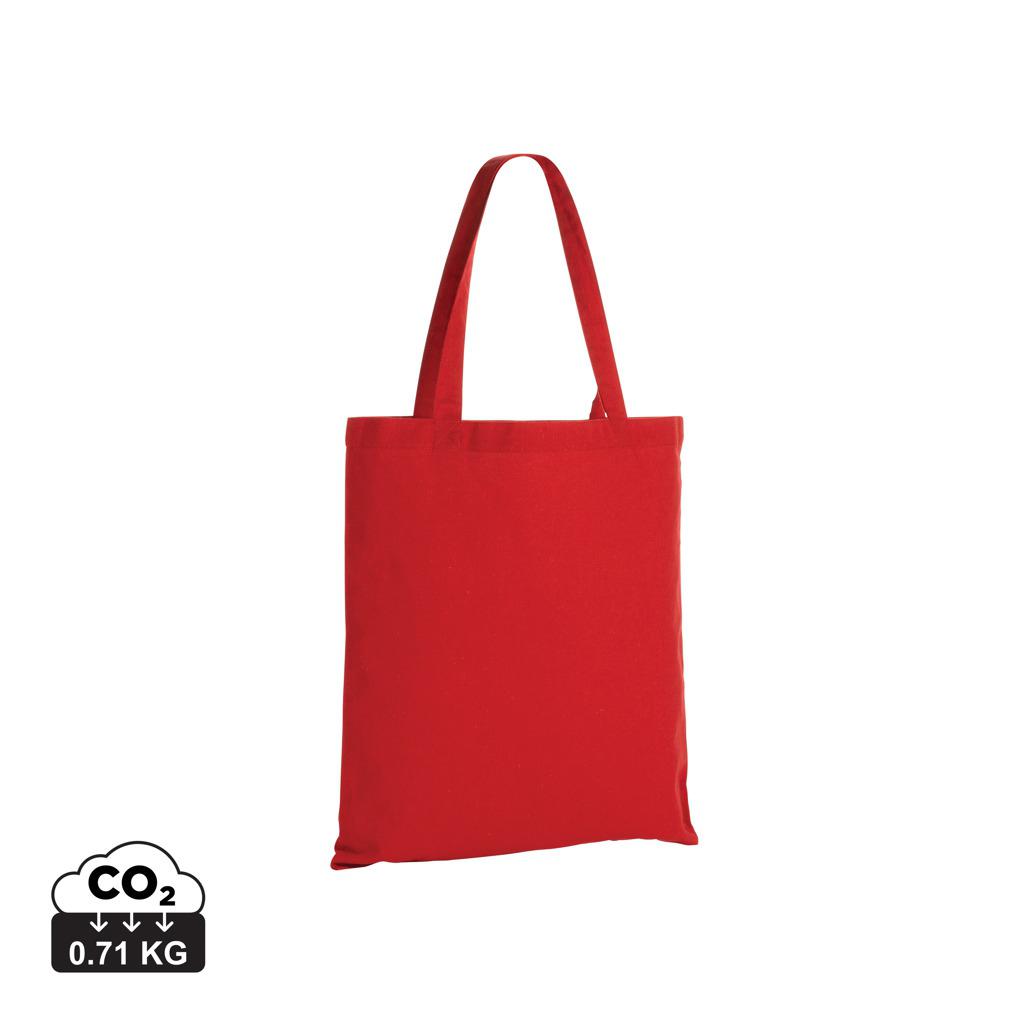 Geantă tote din bumbac reciclat  de 145g Impact AWARE™ red