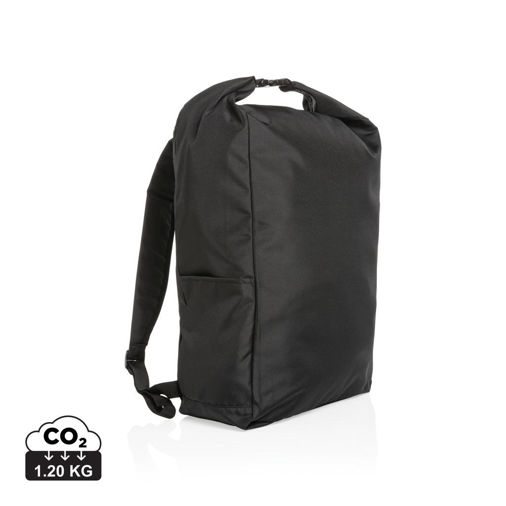 Rucsac ușor cu închidere rolltop RPET Impact AWARE™ black