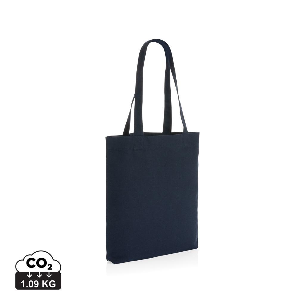 Geantă tote din pânză reciclată de 285gsm, necolorată Impact AWARE™  