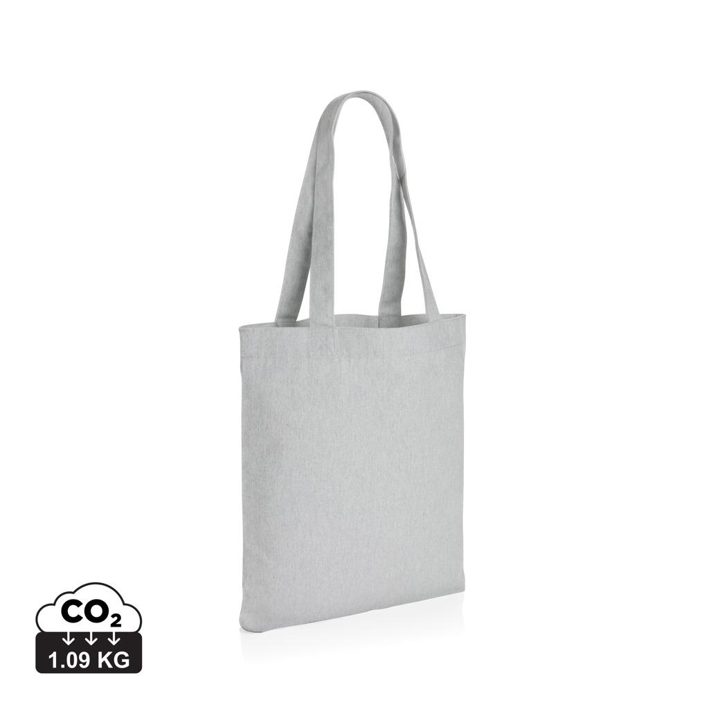 Geantă tote din pânză reciclată de 285gsm, necolorată Impact AWARE™  