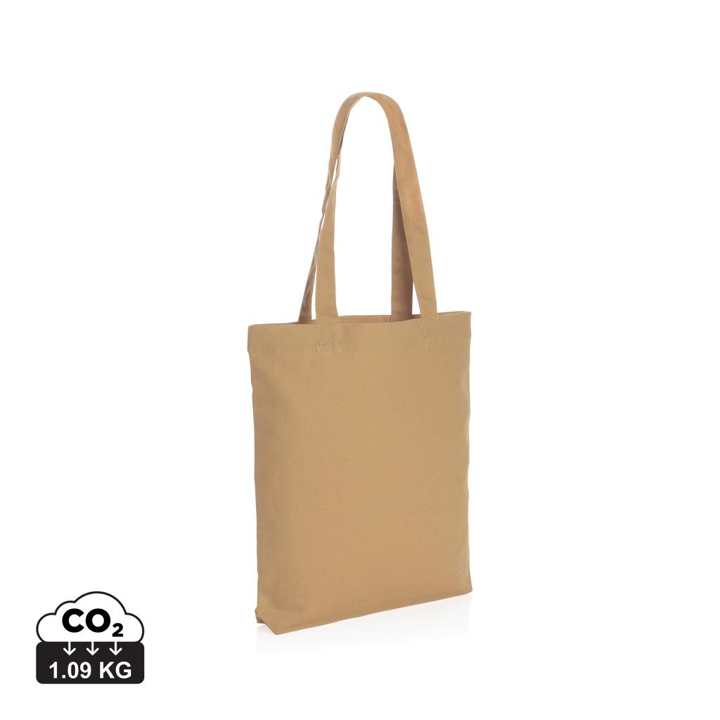 Geantă tote din pânză reciclată de 285gsm, necolorată Impact AWARE™  