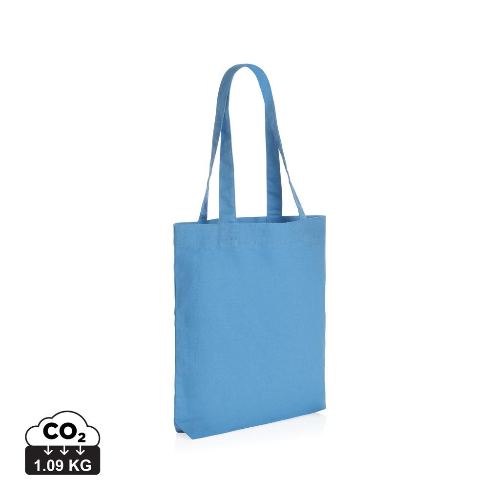 Geantă tote din pânză reciclată de 285 gsm Impact Aware™ tranquil blue