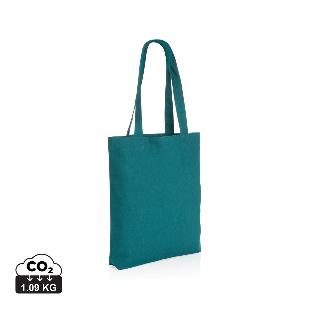 Geantă tote din pânză reciclată de 285 gsm Impact Aware™ verdigris