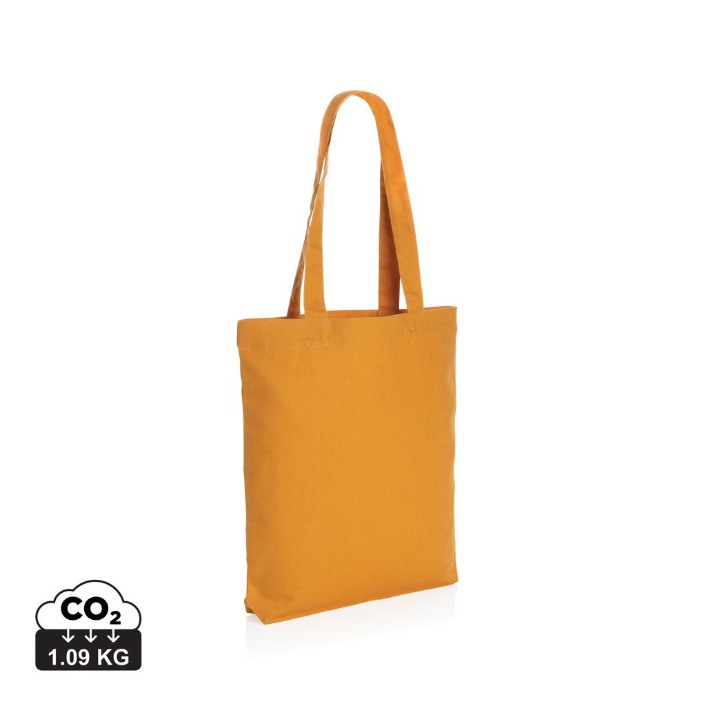 Geantă tote din pânză reciclată de 285 gsm Impact Aware™ sundial orange