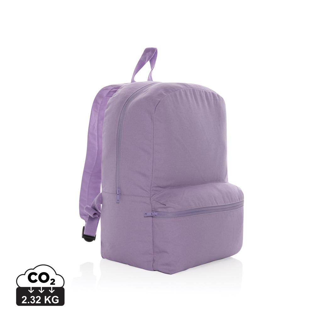 Rucsac din pânză reciclată 285 gsm Impact Aware™ lavender