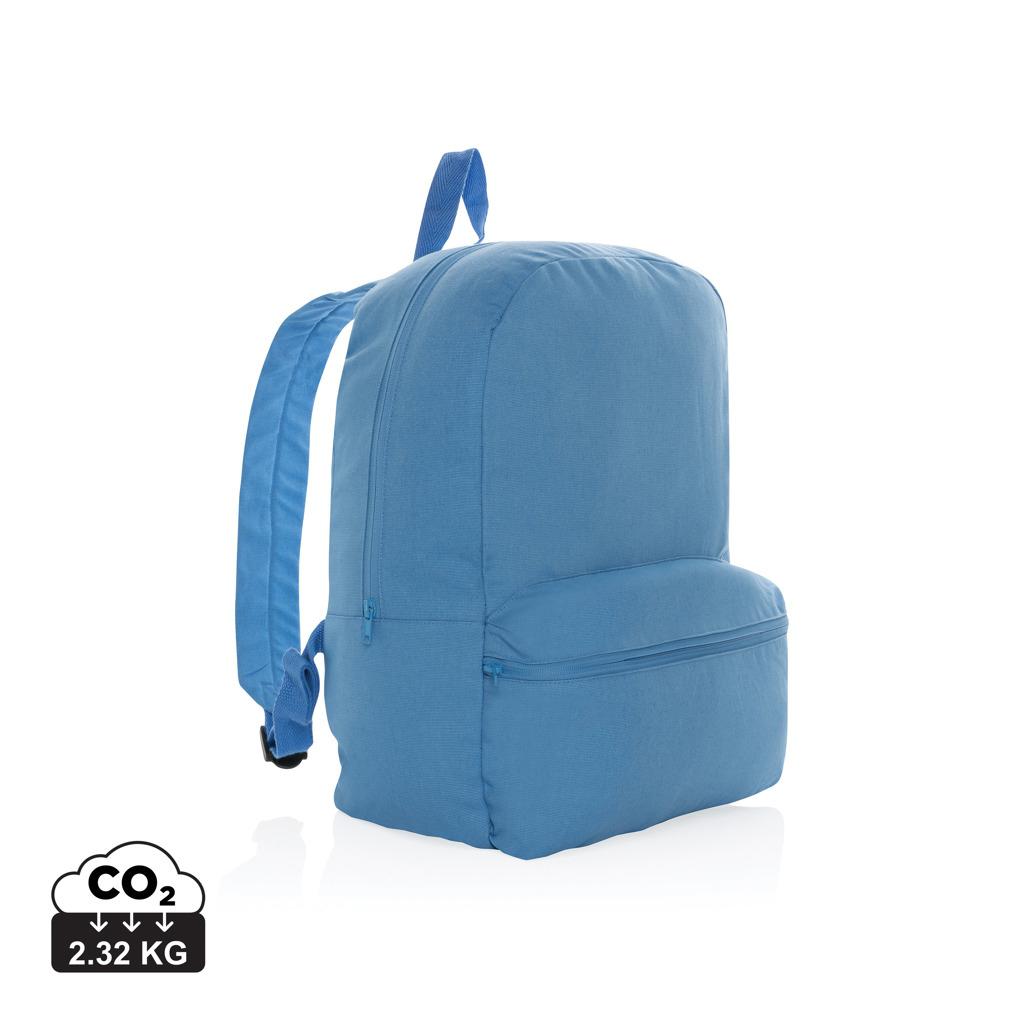 Rucsac din pânză reciclată 285 gsm Impact Aware™ tranquil blue