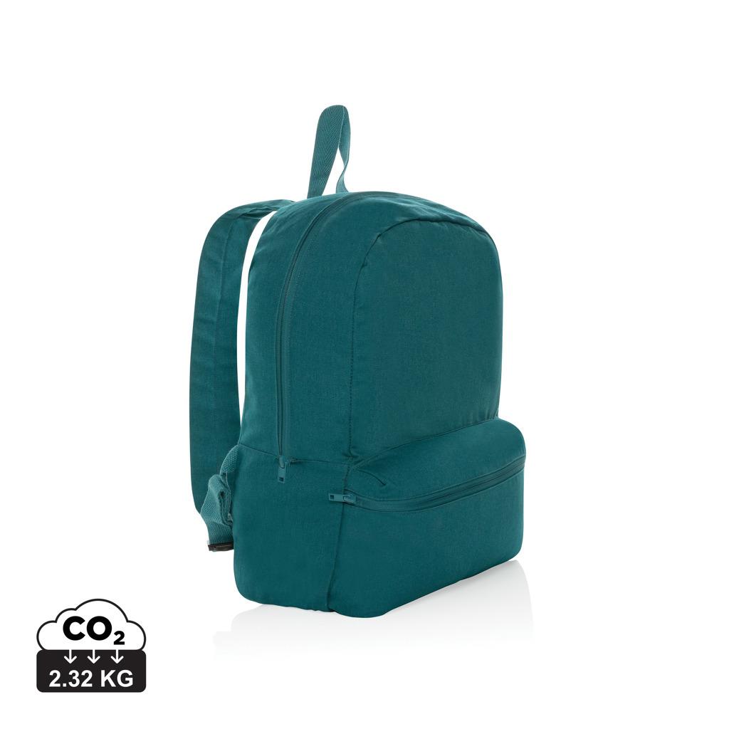 Rucsac din pânză reciclată 285 gsm Impact Aware™ verdigris