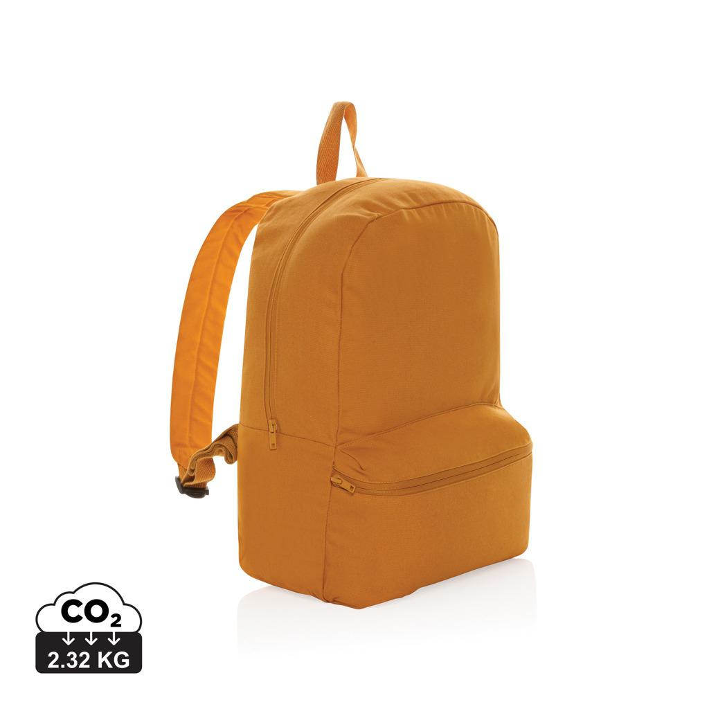 Rucsac din pânză reciclată 285 gsm Impact Aware™ sundial orange