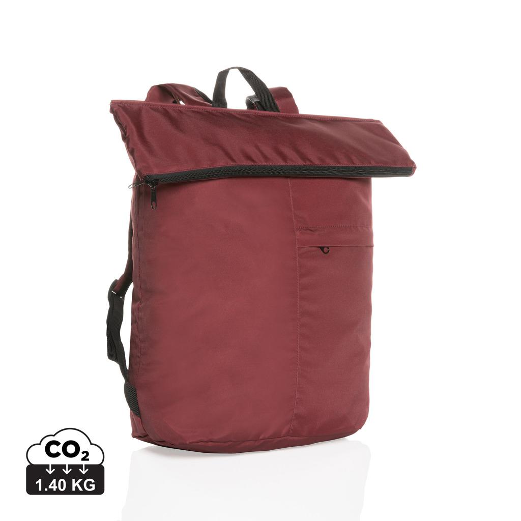 Rucsac pliabil ușor Dillon AWARE™ RPET red