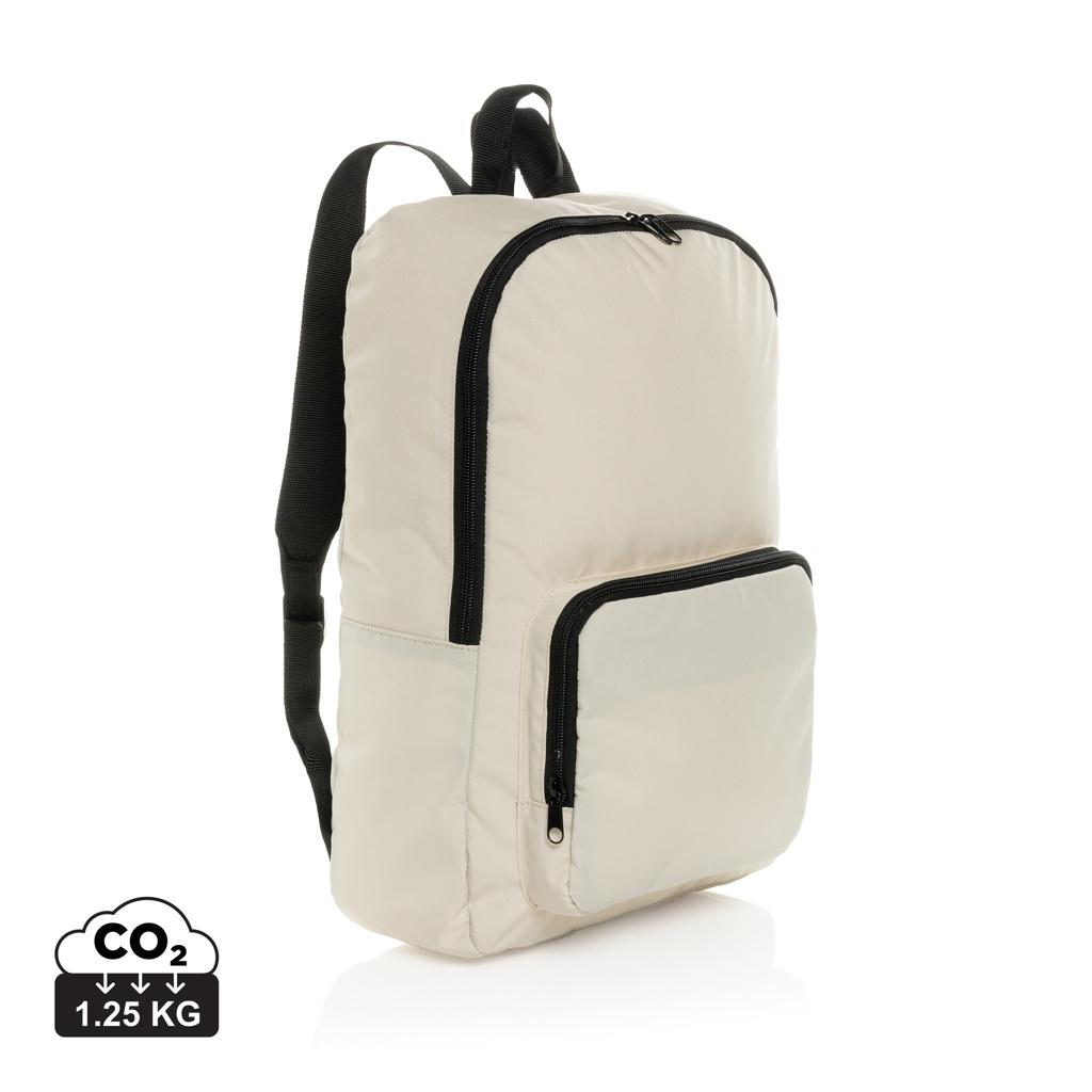 Rucsac clasic pliabil Dillon AWARE™ RPET off white