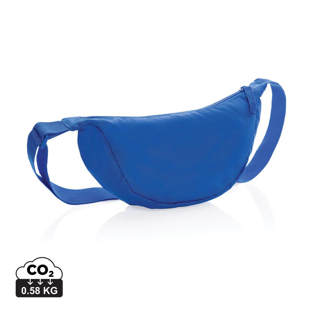 Geantă tip sling în formă de semilună Crescent AWARE™ RPET royal blue