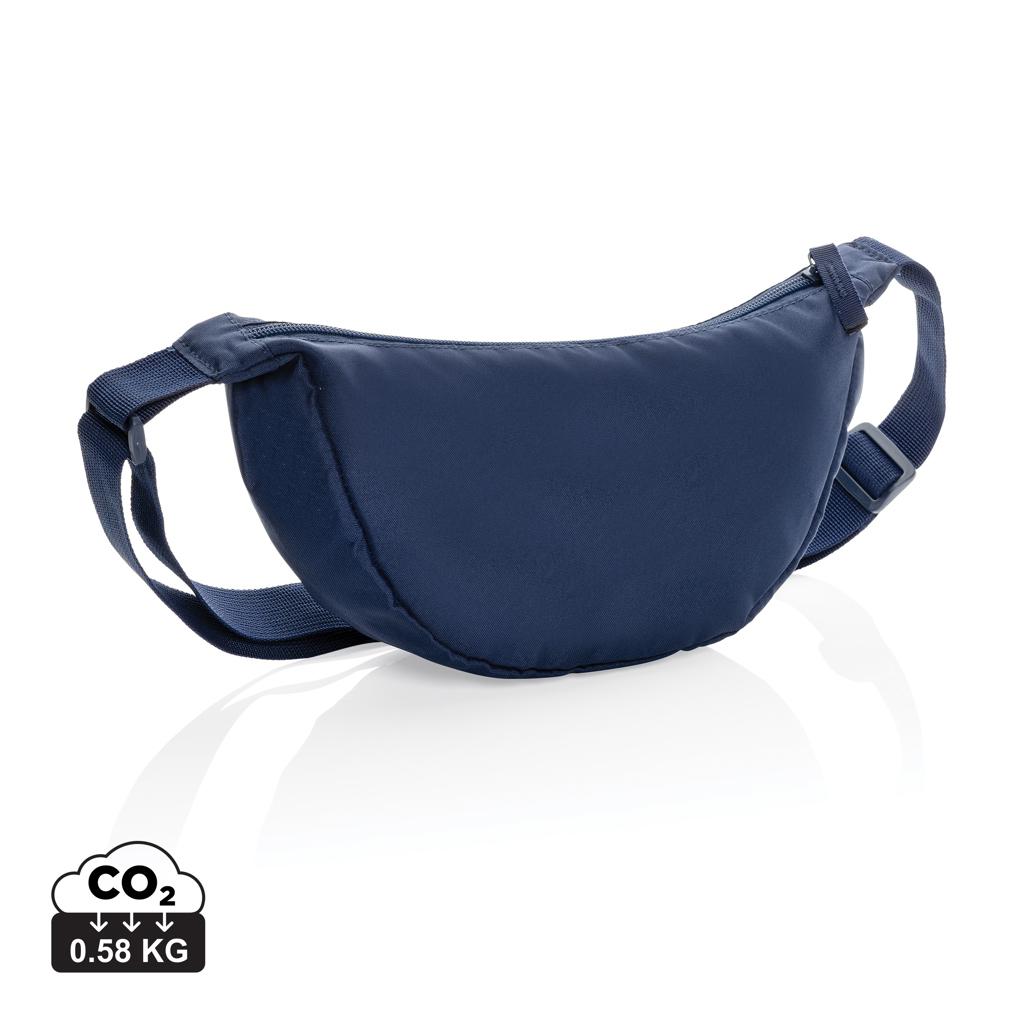 Geantă tip sling în formă de semilună Crescent AWARE™ RPET navy