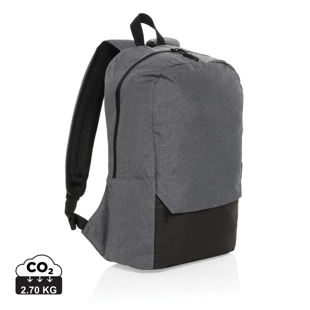 Rucsac de bază pentru laptop de 15.6 inch Kazu AWARE™ RPET grey