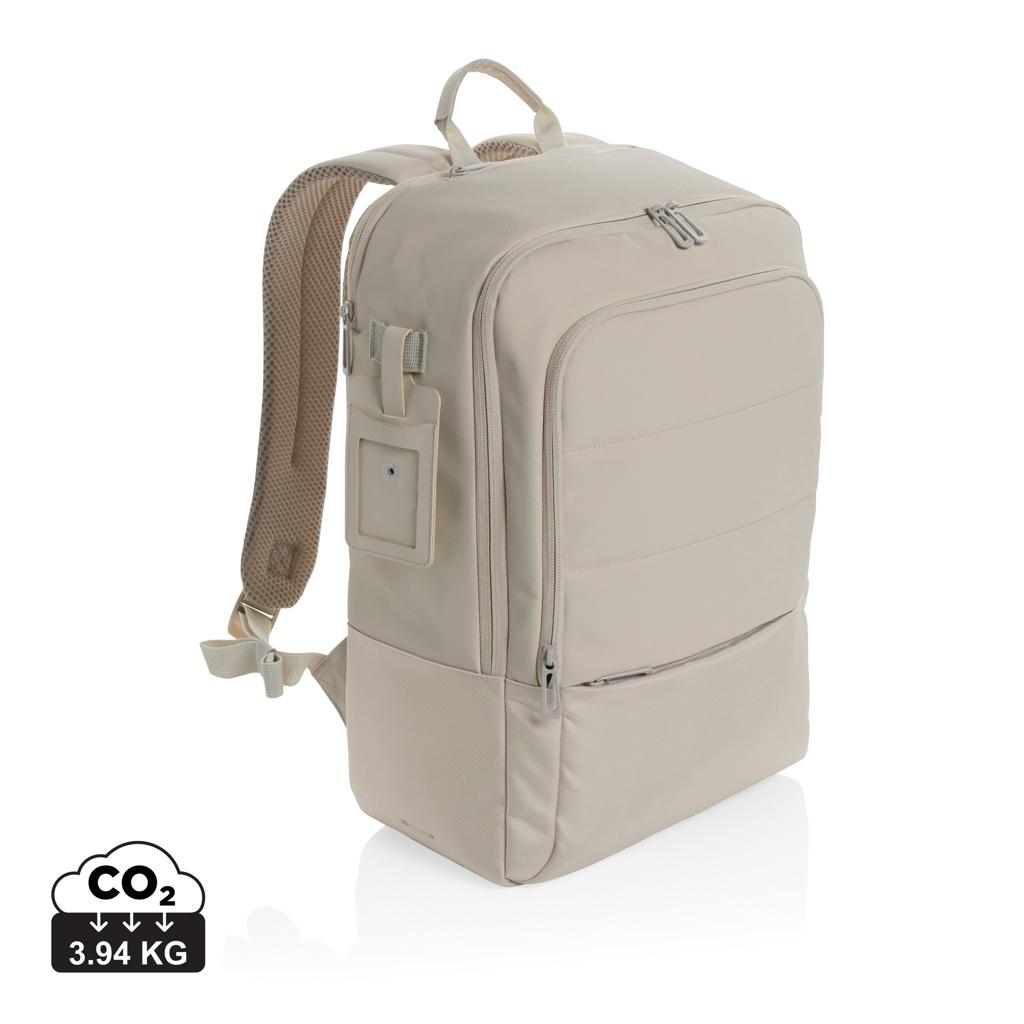 Rucsac deluxe pentru laptop de 15.6 inch Armond AWARE™ RPET beige