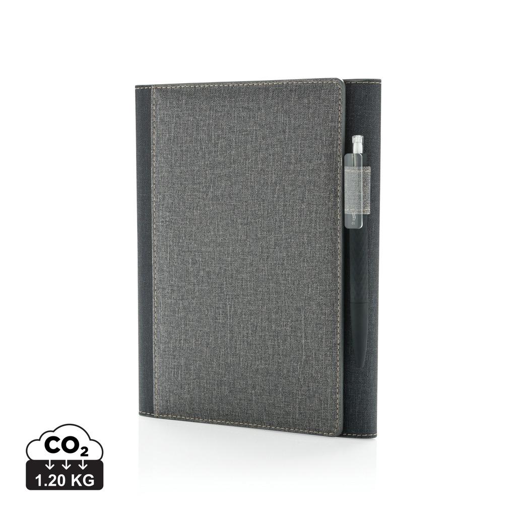 Carnet deluxe A5 cu design special pentru copertă grey