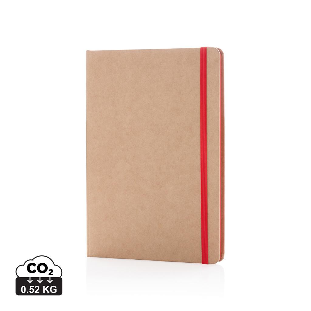 Carnet A5 din kraft red