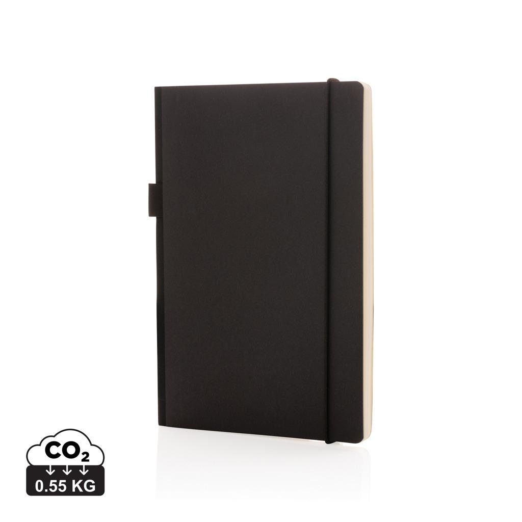 Carnet A5 deluxe cu copertă tare din kraft black