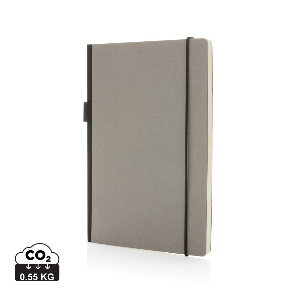 Carnet A5 deluxe cu copertă tare din kraft grey