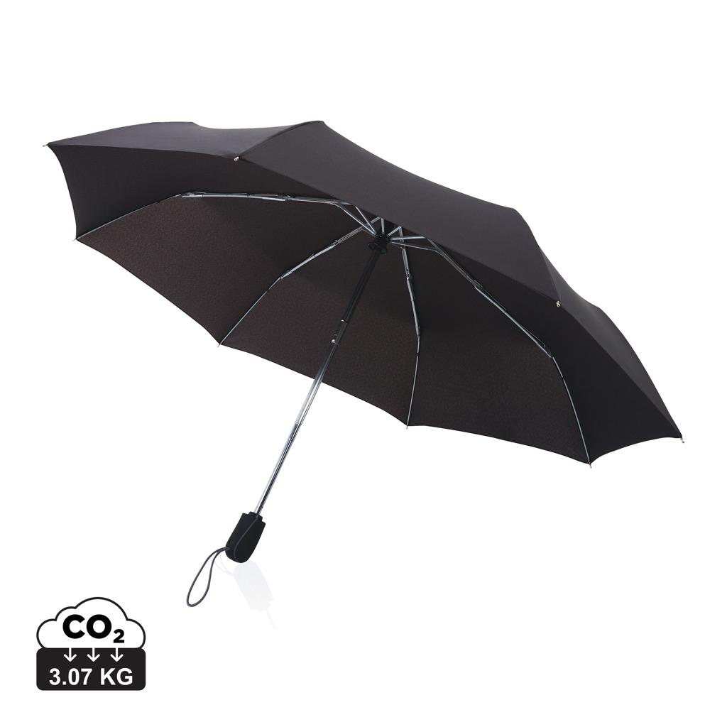 Umbrelă automată de călătorie de 21” Swiss Peak AWARE™ black