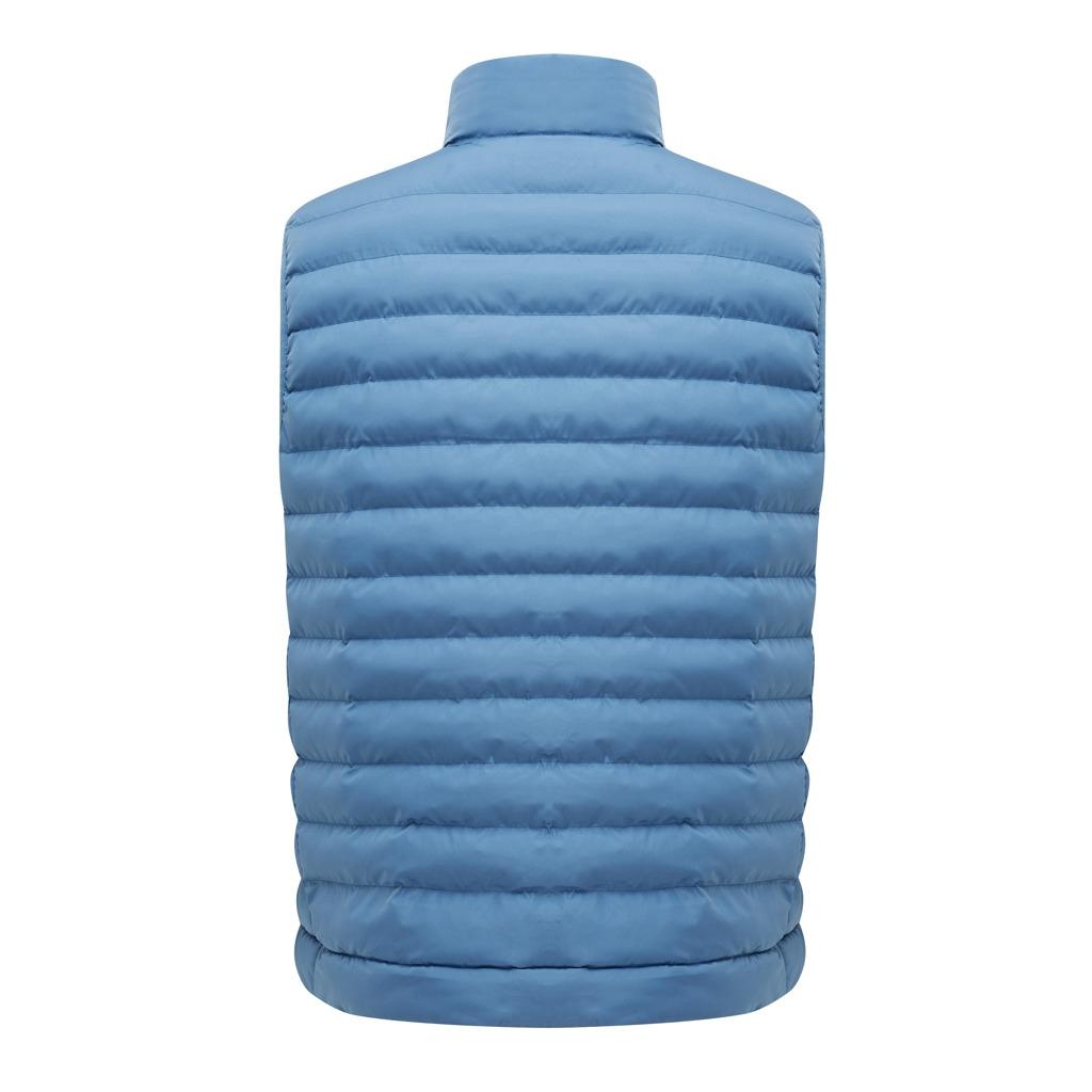 Vestă pentru bărbați  din poliester reciclat Iqoniq Meru Moon blue 3XL