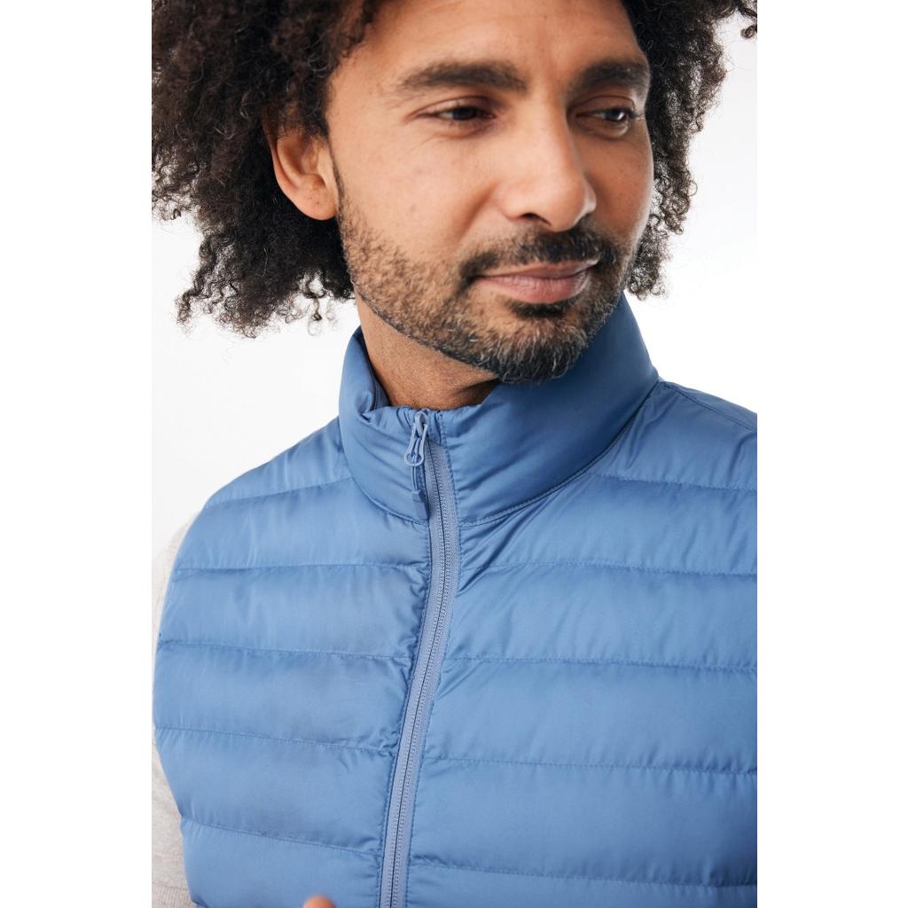 Vestă pentru bărbați  din poliester reciclat Iqoniq Meru Moon blue 3XL