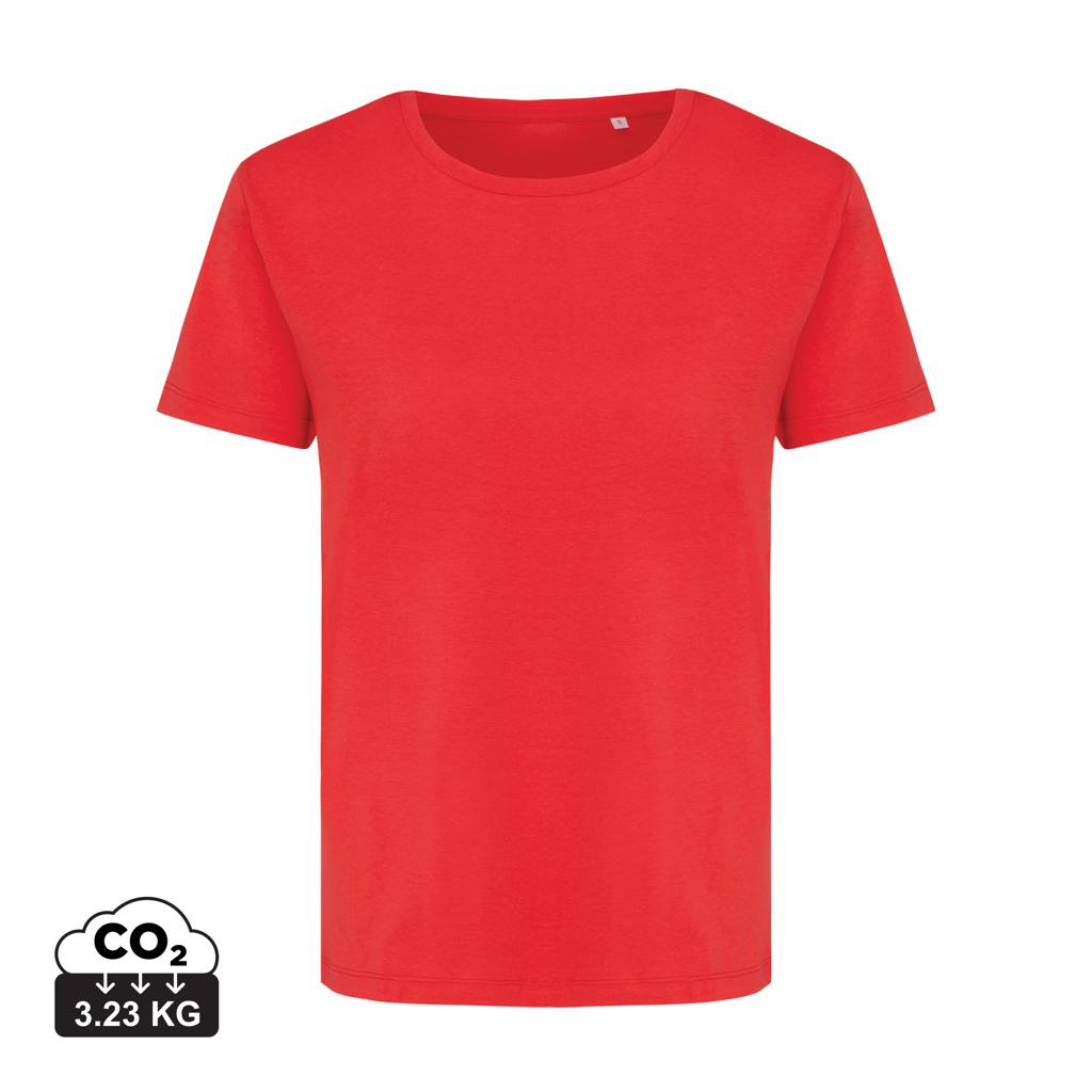 Tricou ușor pentru femei din bumbac reciclat Iqoniq Yala luscious red XL