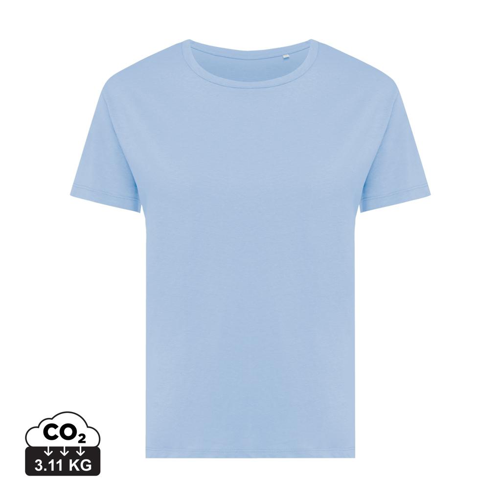 Tricou ușor pentru femei din bumbac reciclat Iqoniq Yala sky blue XS